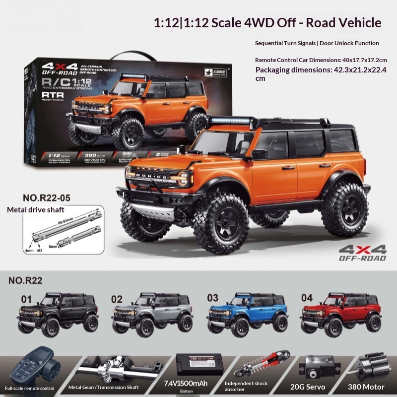 Rc Hobby Grade Truck - Nuevo en Stock, Coche RC HongXing