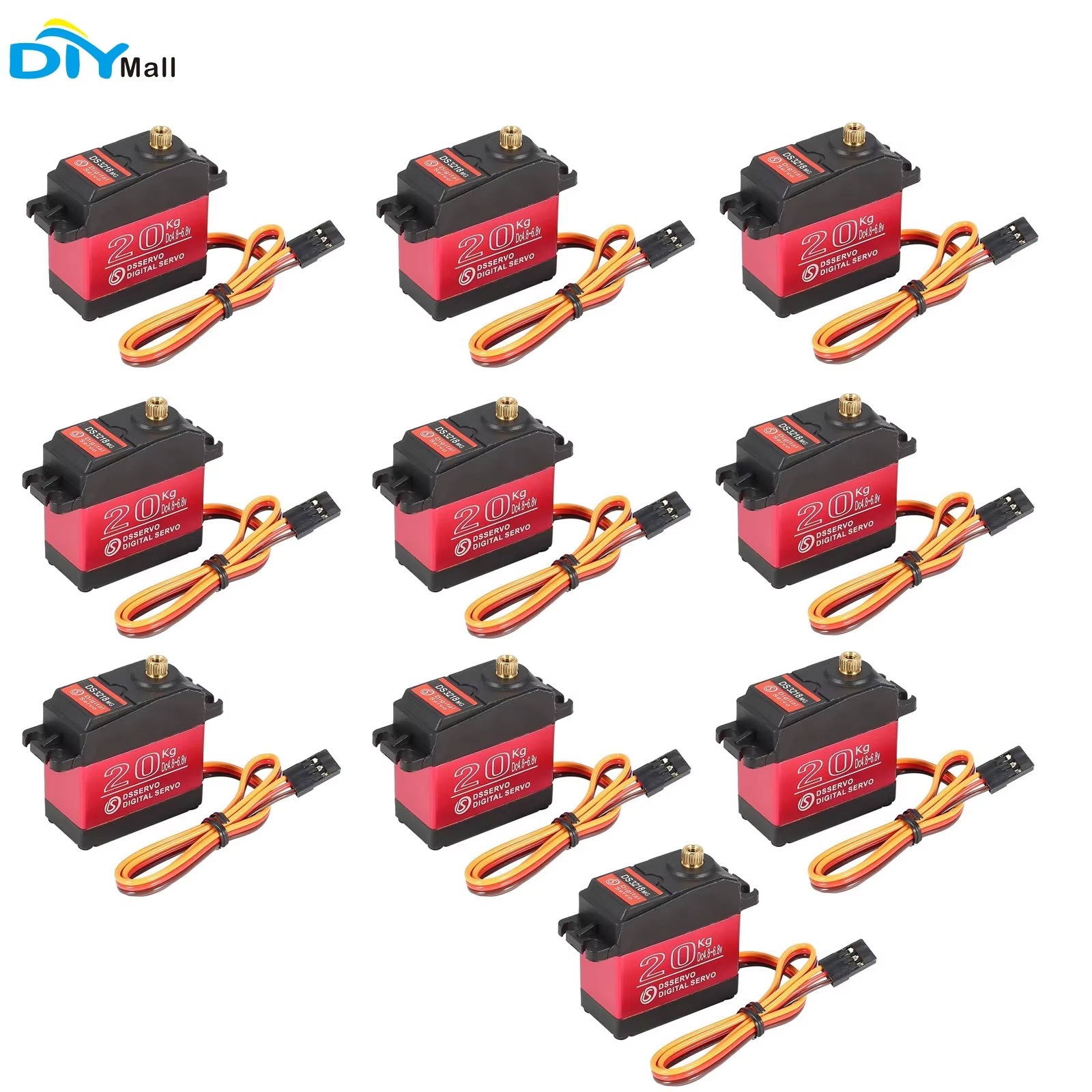 10PCS DS3218 Servo Digital de  - Rc Hobby Shops reseña y precio